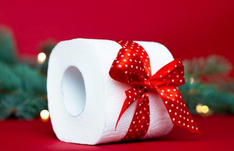 Que faire pour Noël avec des rouleaux de papier toilette ?