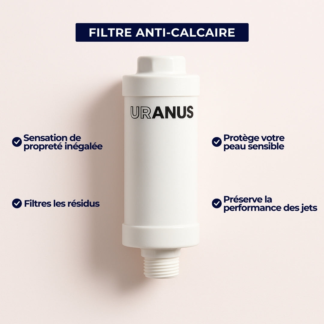 🎁 Filtre anti calcaire (inclu)