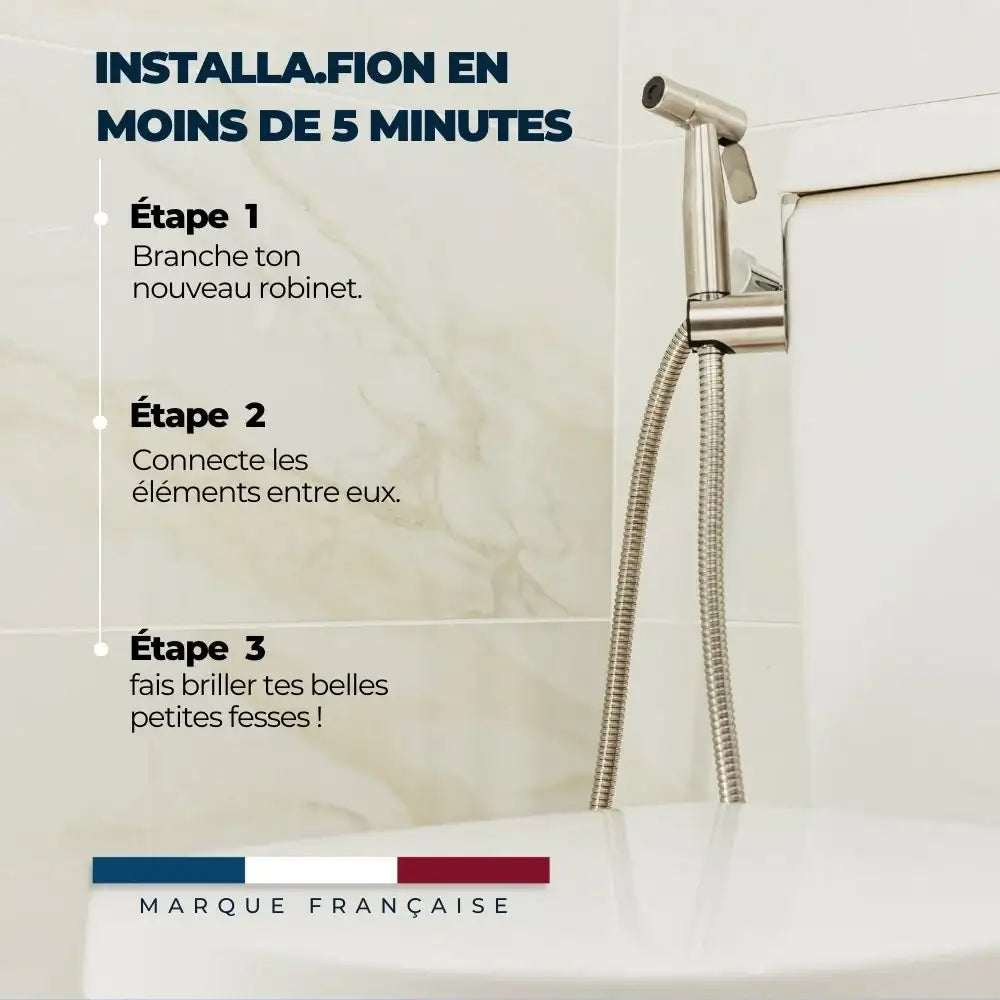 Douchette WC pour toilette suspendu