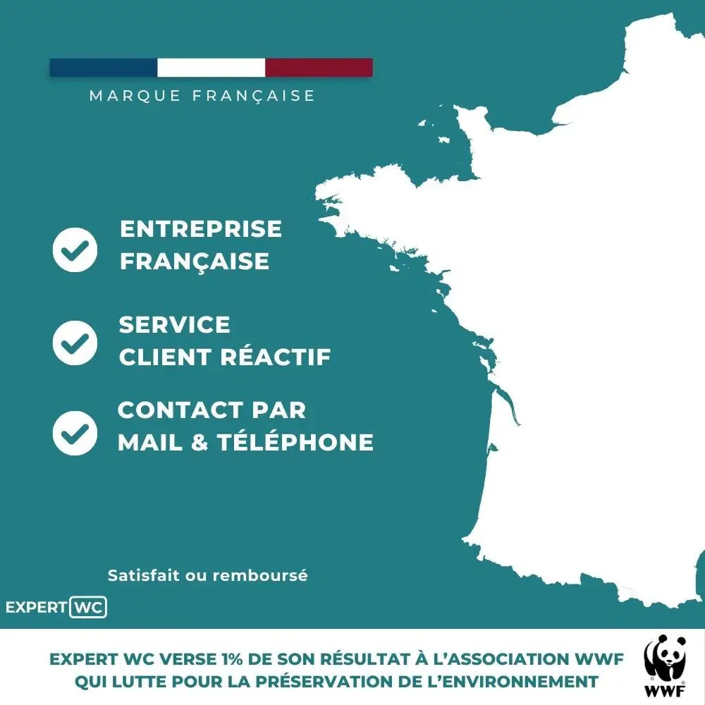 Douchette WC pour toilette suspendu