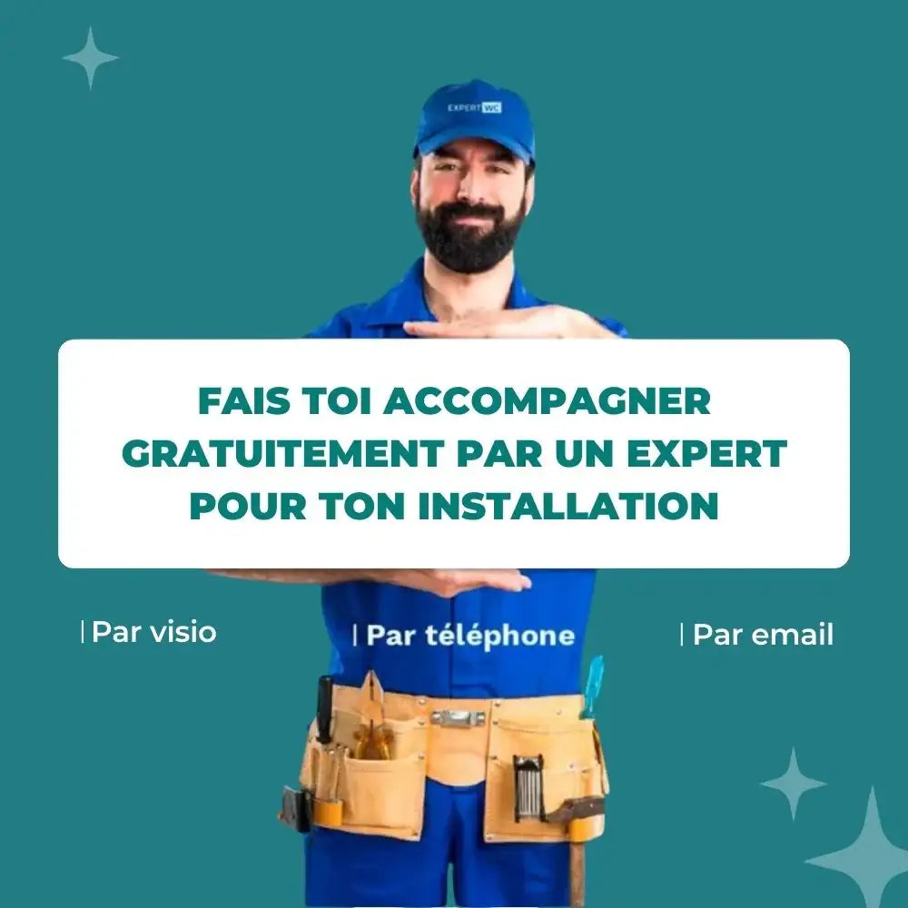 Douchette WC pour toilette suspendu