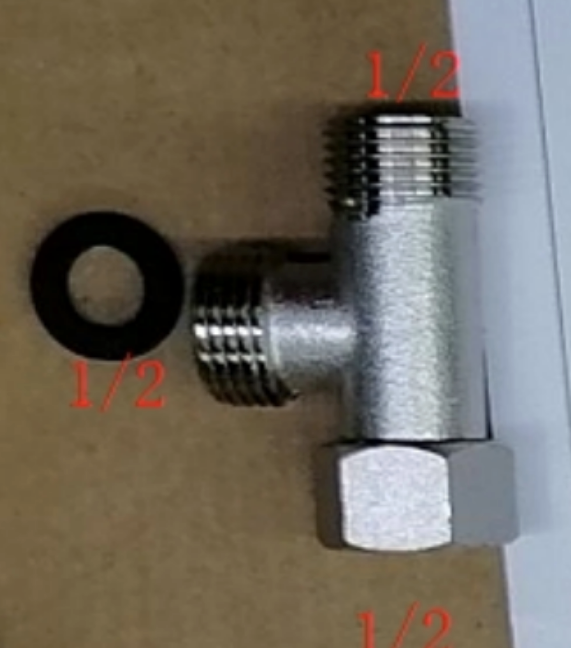 Adaptateur 1/2 (3 voies x 1/2)