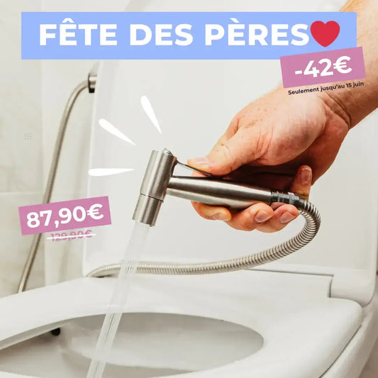 Douchette WC pour toilette suspendu