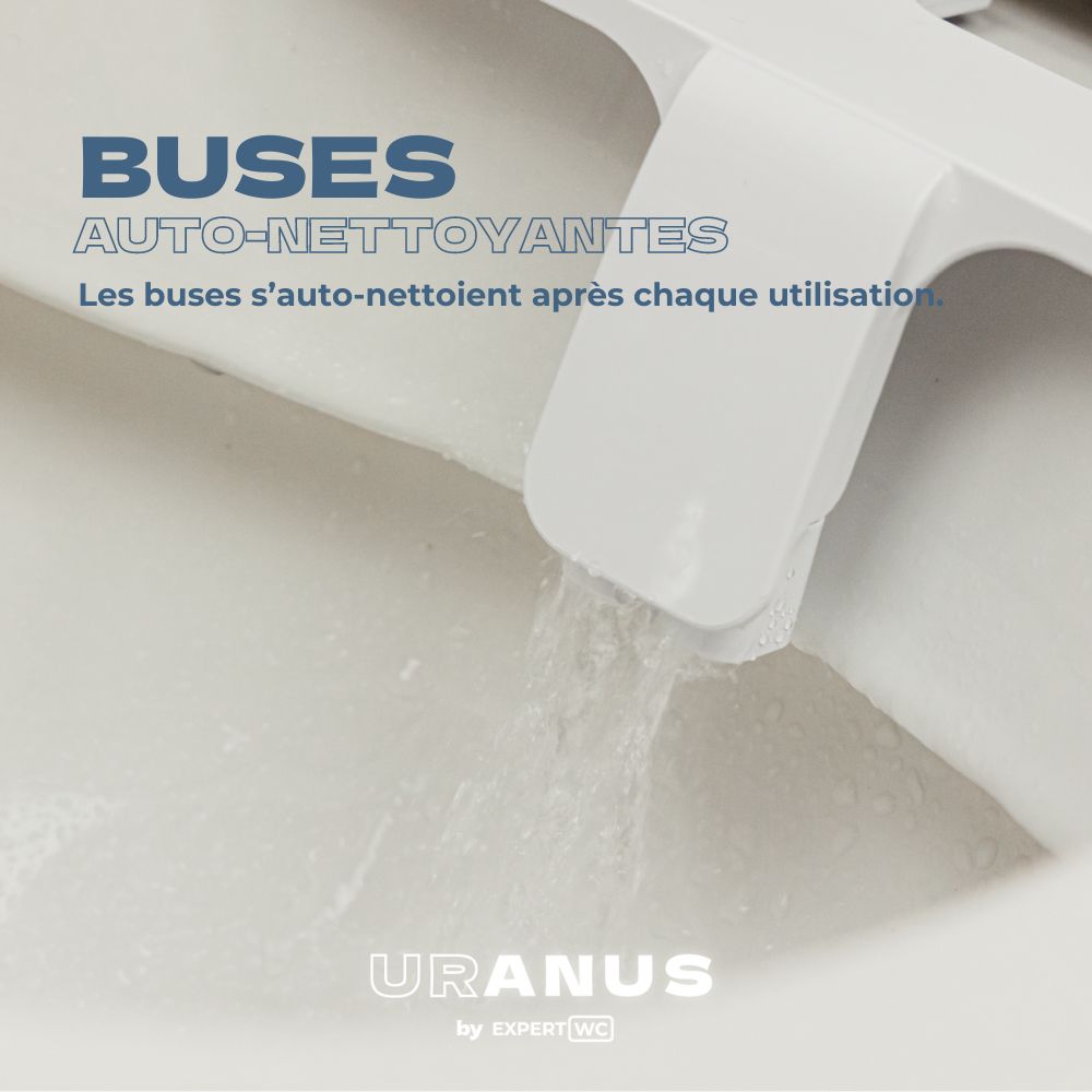 Pour Kit WC Japonais Uranus – Hygiène Optimale avec Modes Multiples