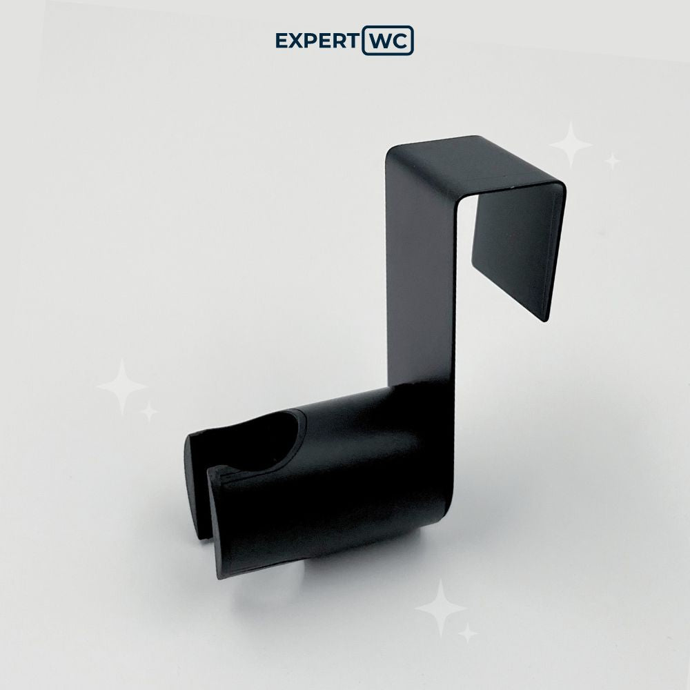 Support Mural pour Douchette WC Noir Mat – Élégance & Fonctionnalité