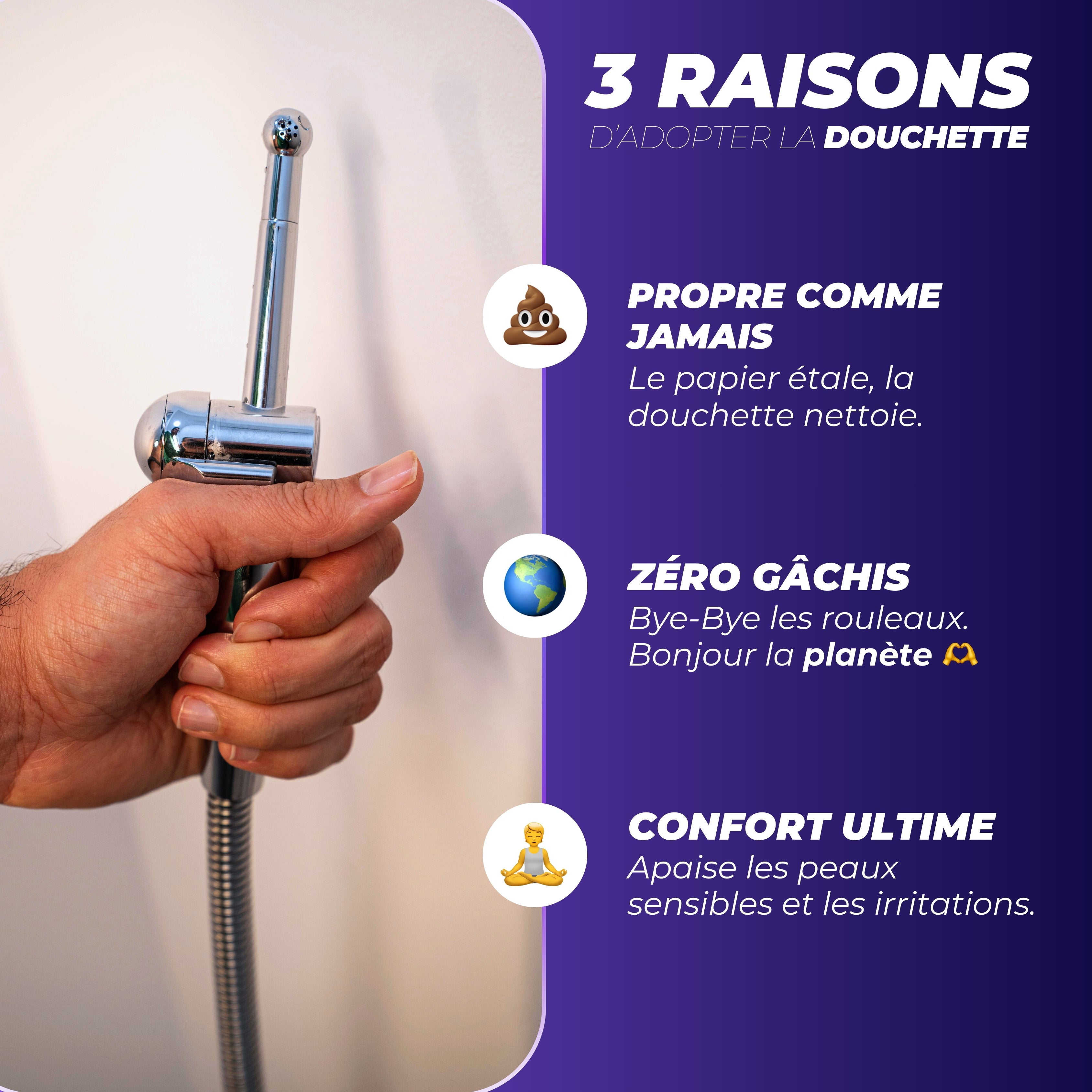 Handbrause WC Hängend Hydraflow