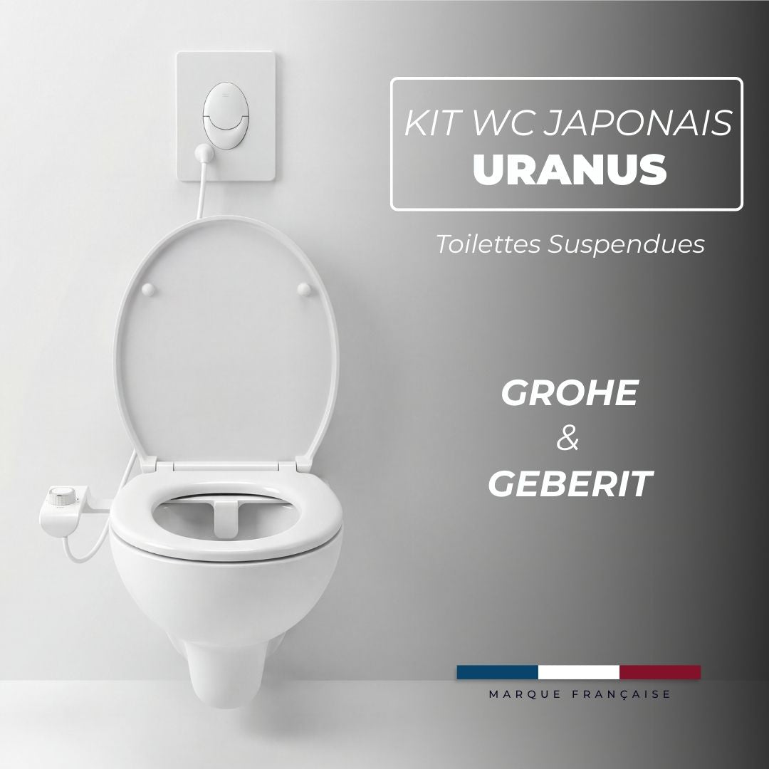 Kit WC Suspendus Japonais Uranus