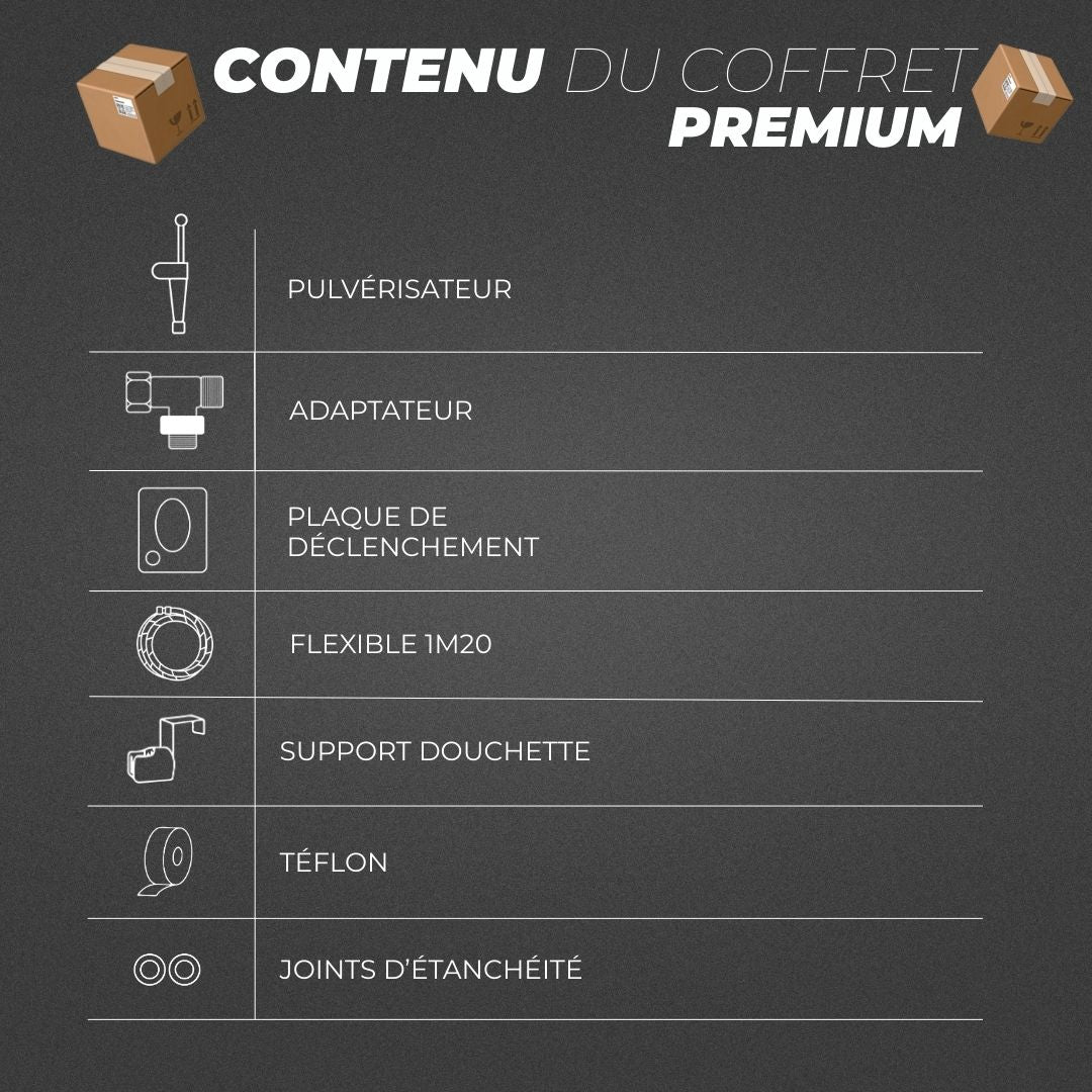 Douchette WC Suspendus Hydraflow