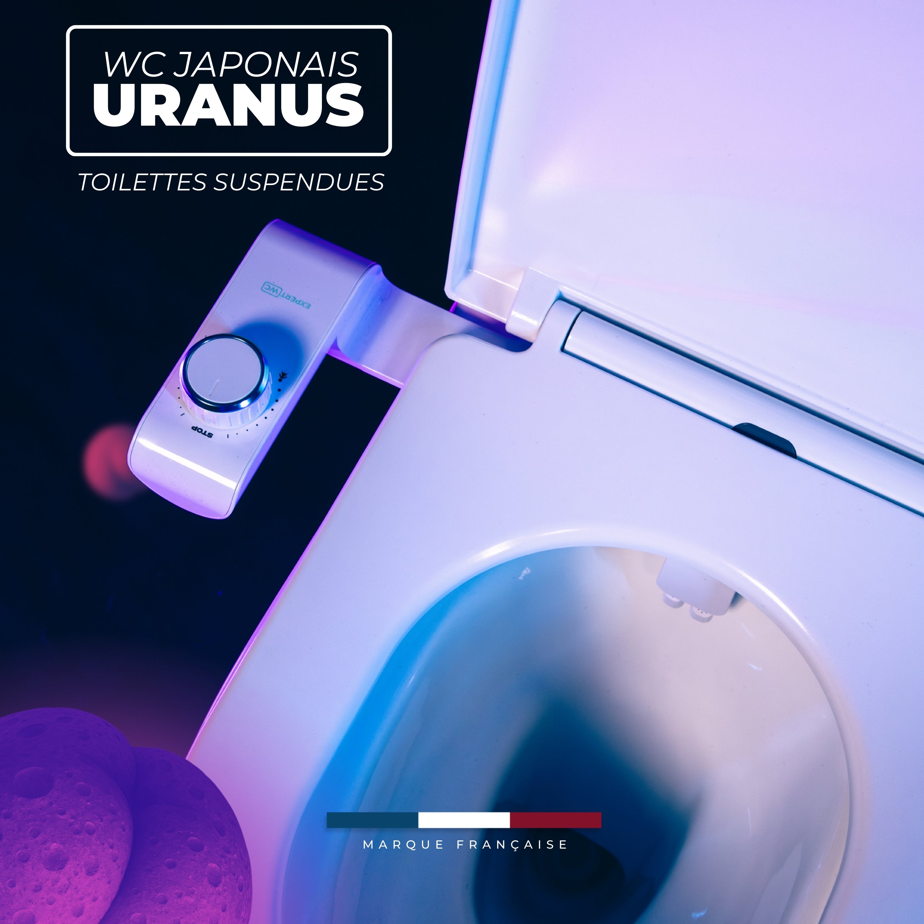 Kit WC Suspendus Japonais Uranus