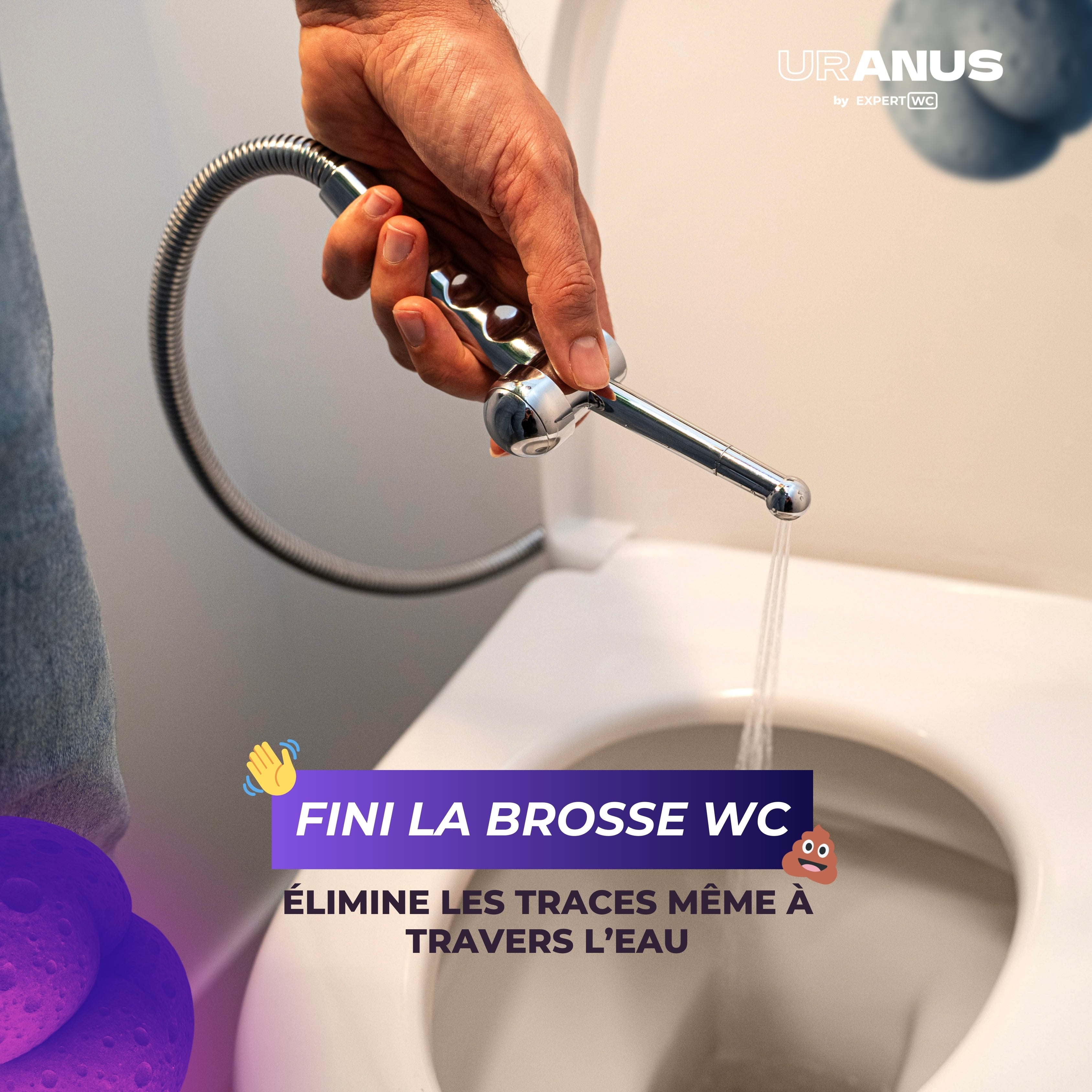 Handbrause WC Hängend Hydraflow