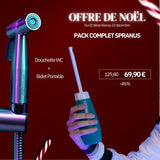 Pack Douchette WC + Bidet portable