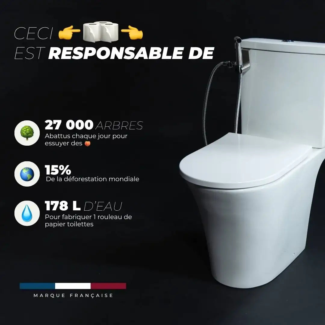 Impact écologique du papier toilette : arbres abattus, déforestation et eau consommée