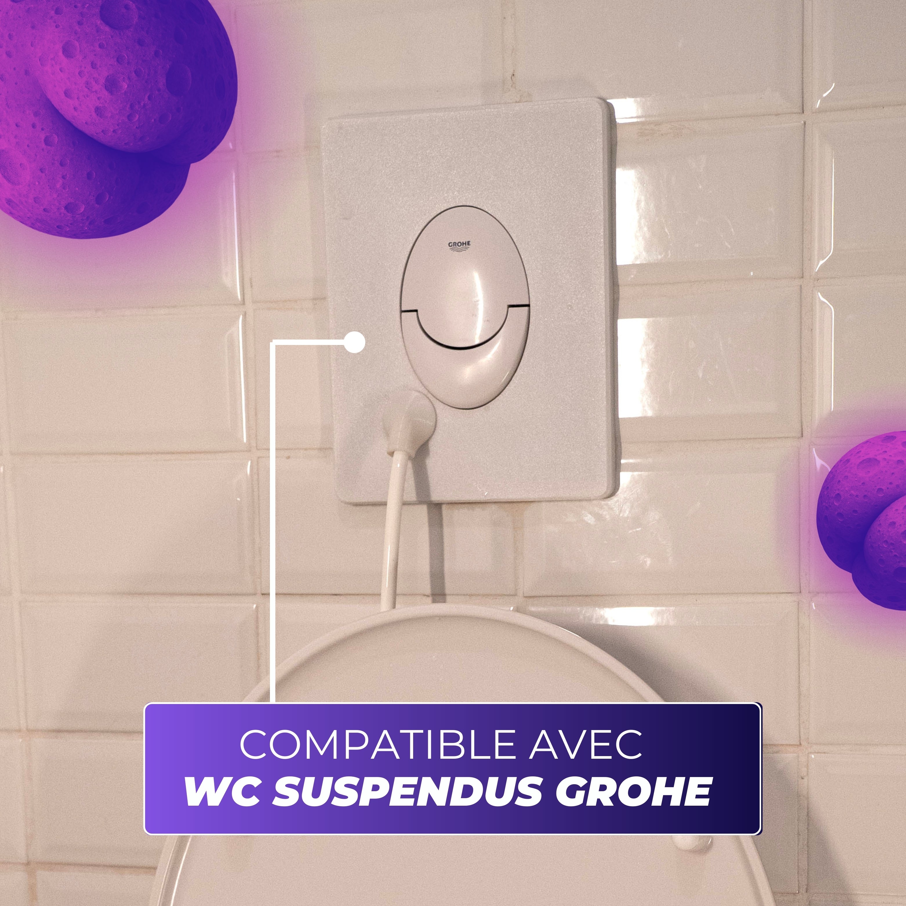 Kit WC Suspendus Japonais Uranus