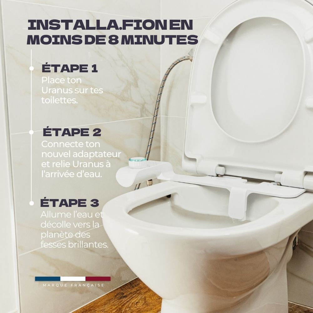 Kit WC Japonais Uranus Toilette japonaise bidet par Expert WC