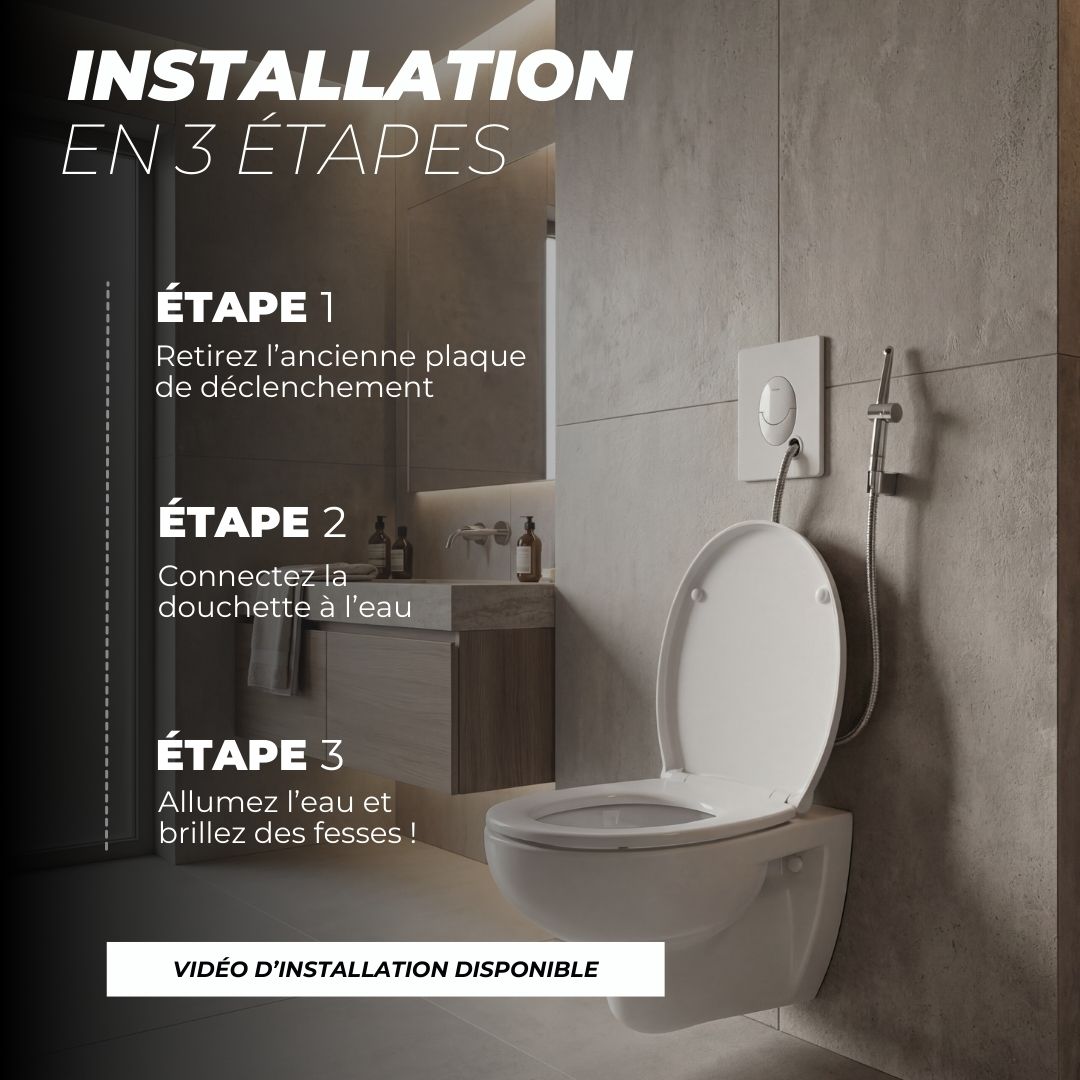 Douchette WC Suspendus Hydraflow