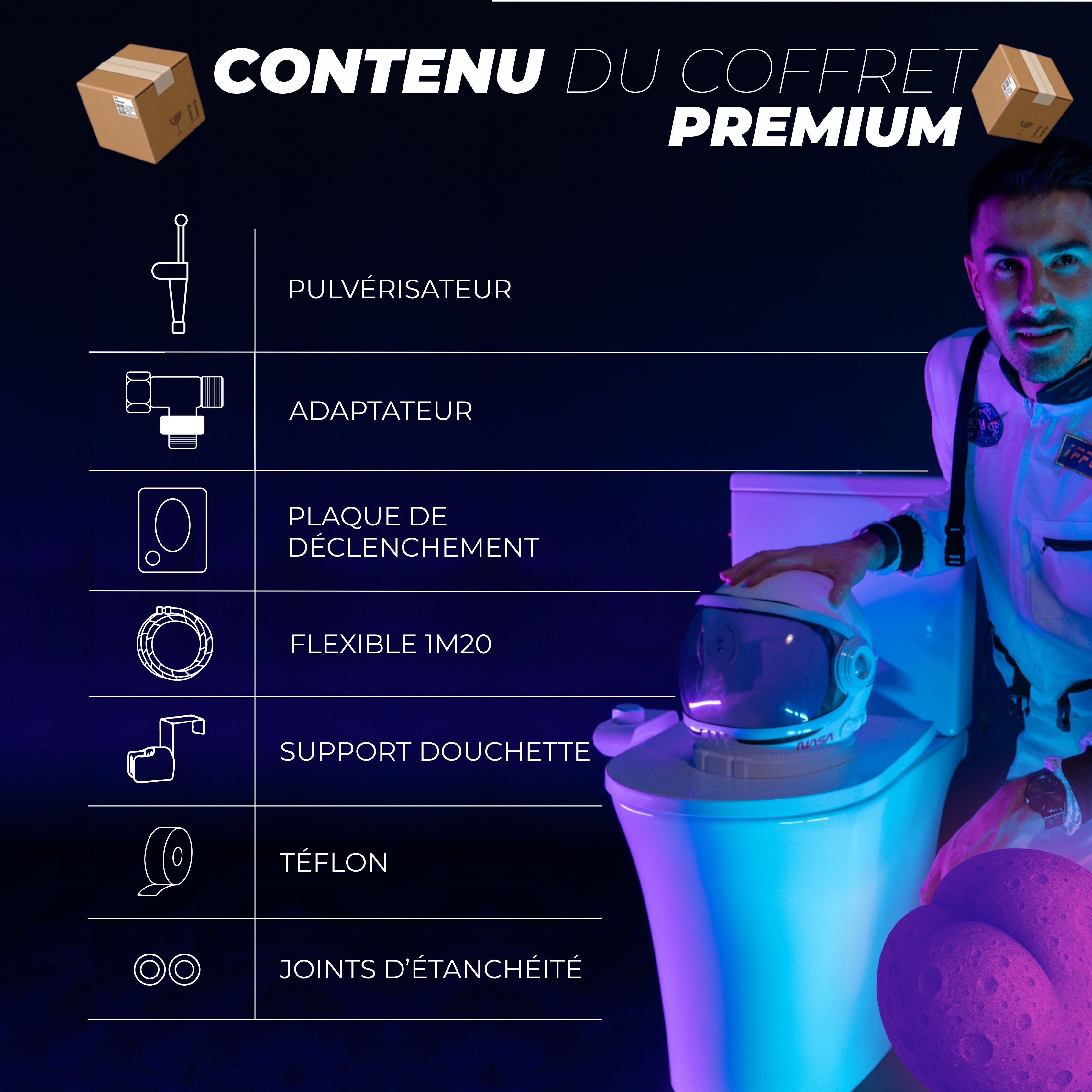 Handbrause WC Hängend Hydraflow