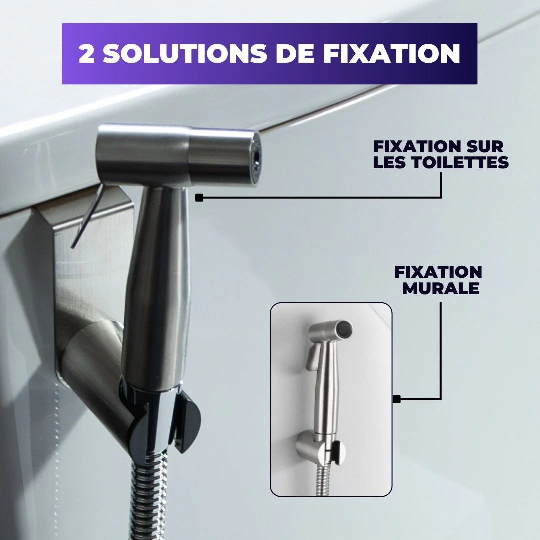 Pack Douchette WC + Bidet portable