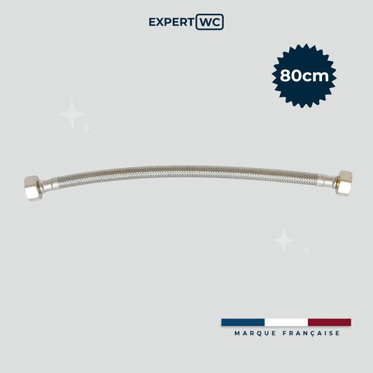 Flexible Femelle-Femelle 3/8 en Nylon 80cm Anti-Explosion – Durabilité Supérieure