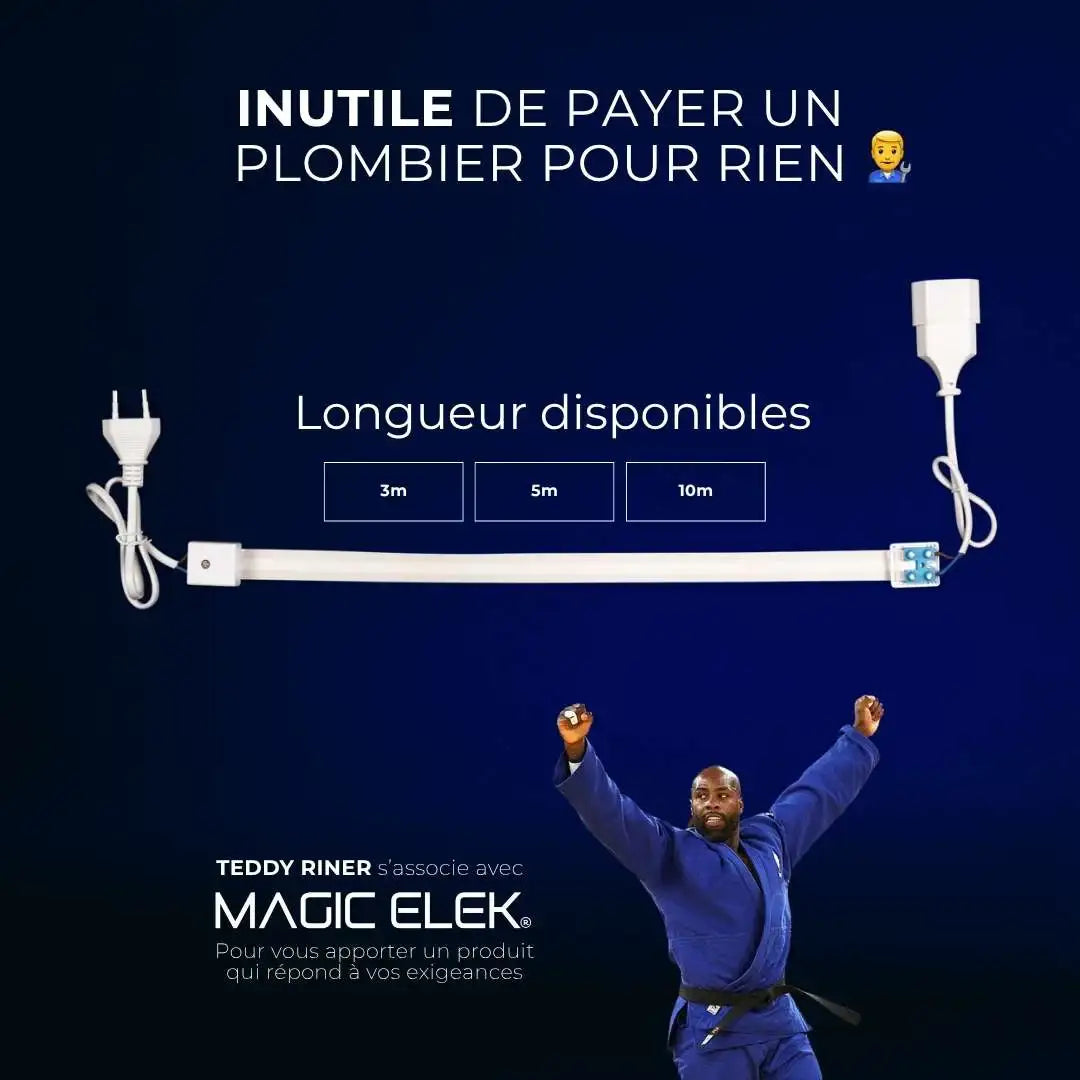 Câble électrique invisible MAGIC ELEK