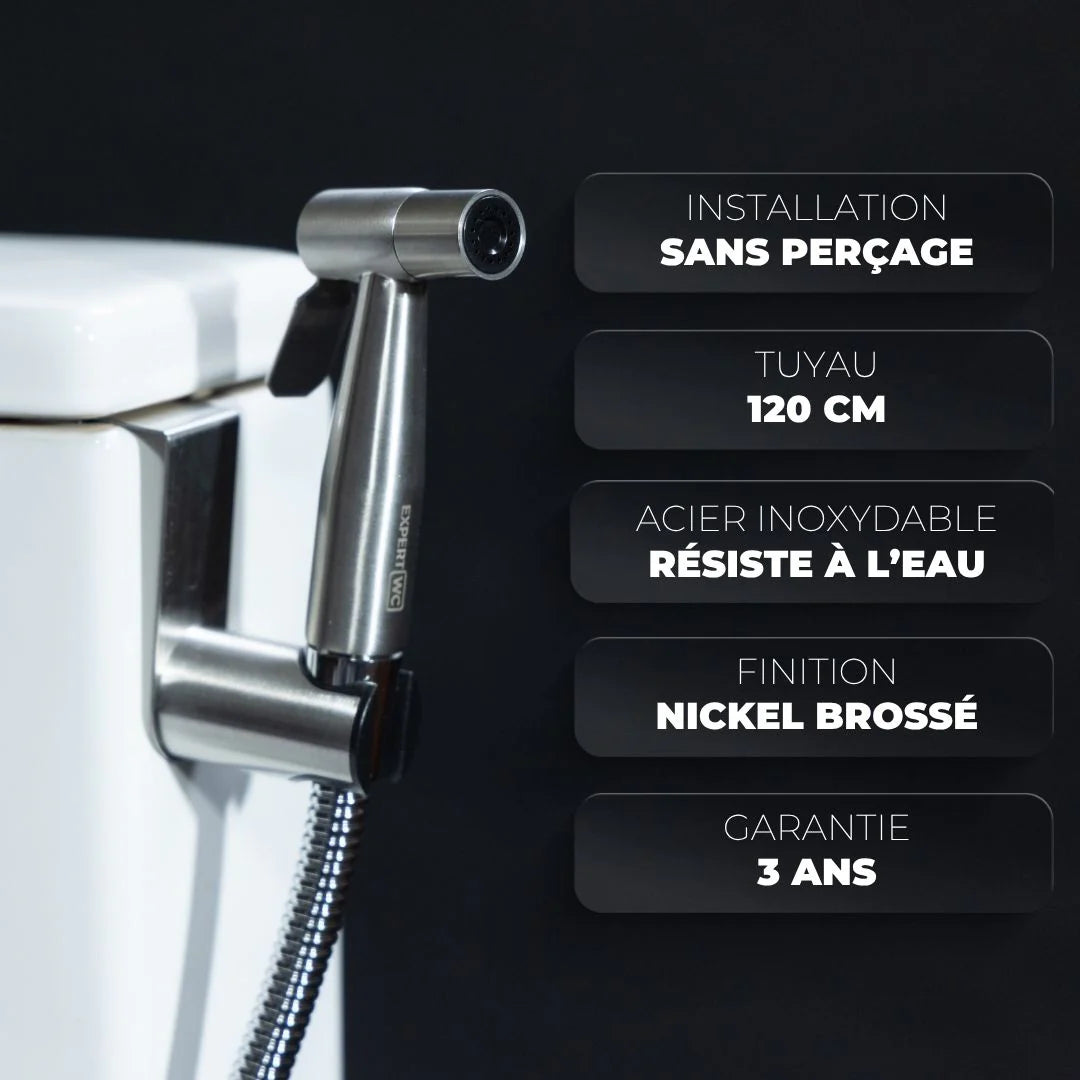 Pack Douchette WC + Bidet portable