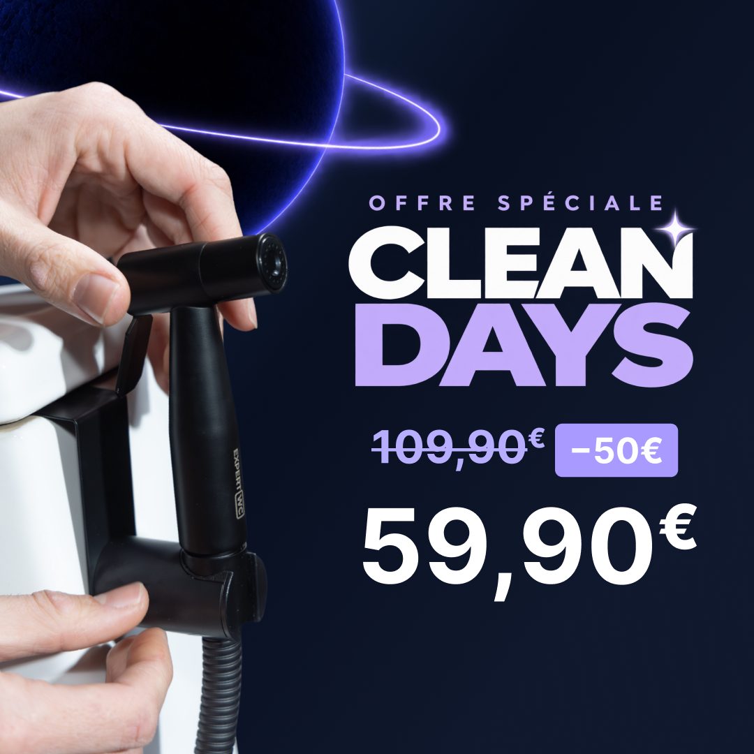 Douchette WC Hydraflow Inox – Offre Clean Days 59,90 €