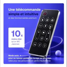 Télécommande sans fil de l’abattant WC japonais Solanus